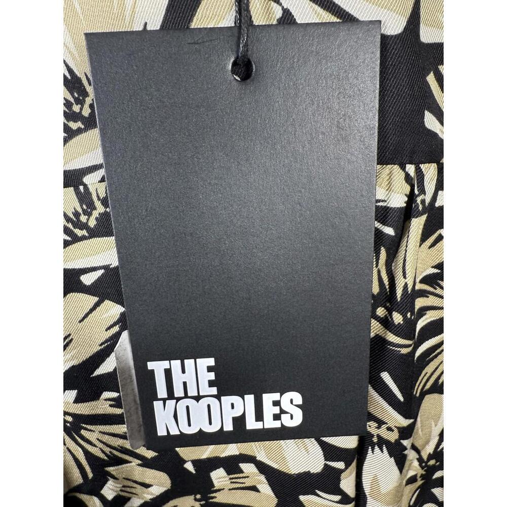 NWT The Kooples Twill Flowers Dress US Size Medium $365 MRSP - Picture 7 of 8